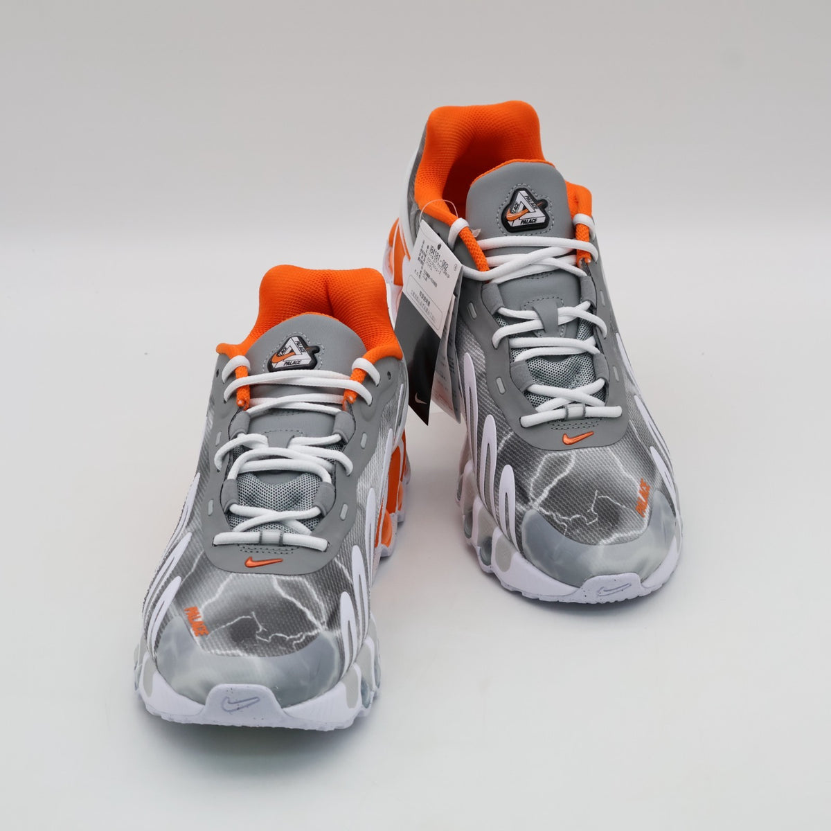IB4181-002 PALACE x Nike Air Max DN8 Dusty Grey Safety Orange Particle (Men's)