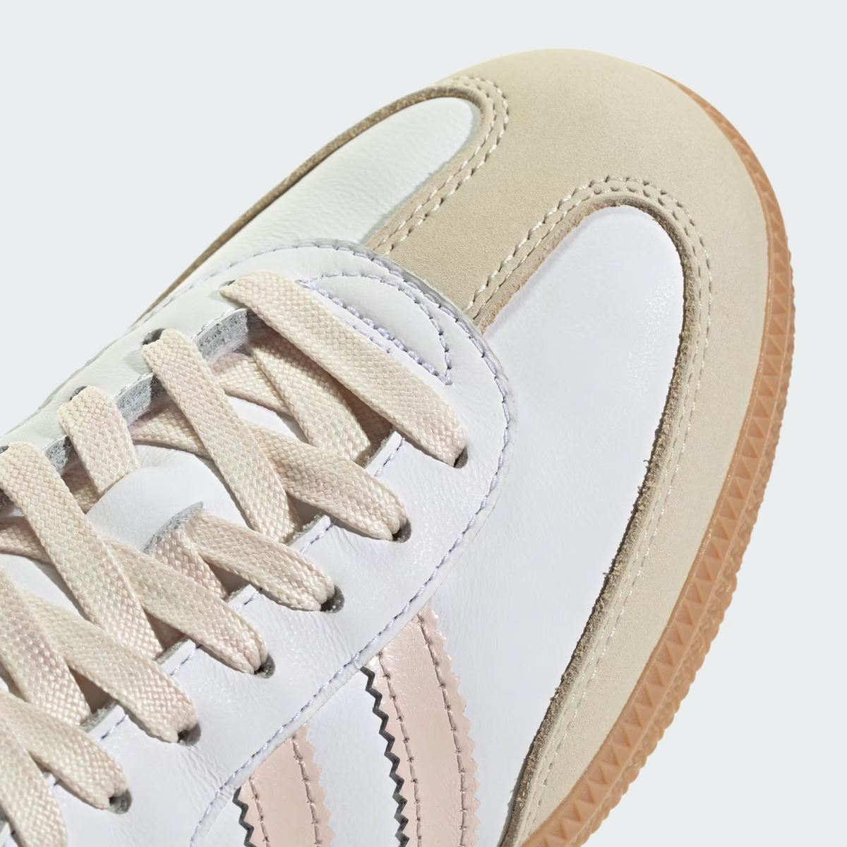 JS1351 adidas Samba OG Cloud White/Wonder Quartz/Gum (Women's)