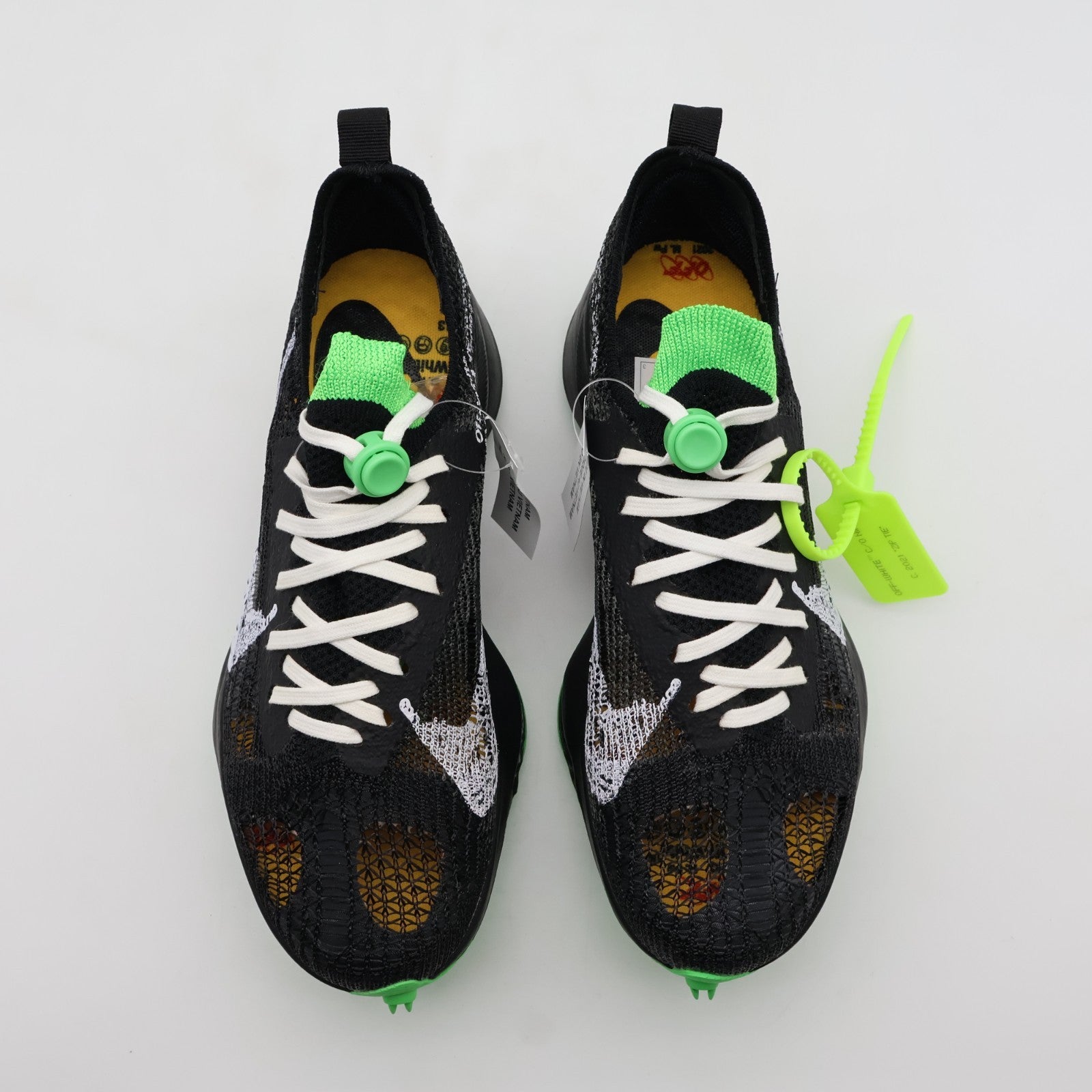 CV0697-001 Off-White Nike Air Zoom Tempo Next% Flyknit Black (Men's)