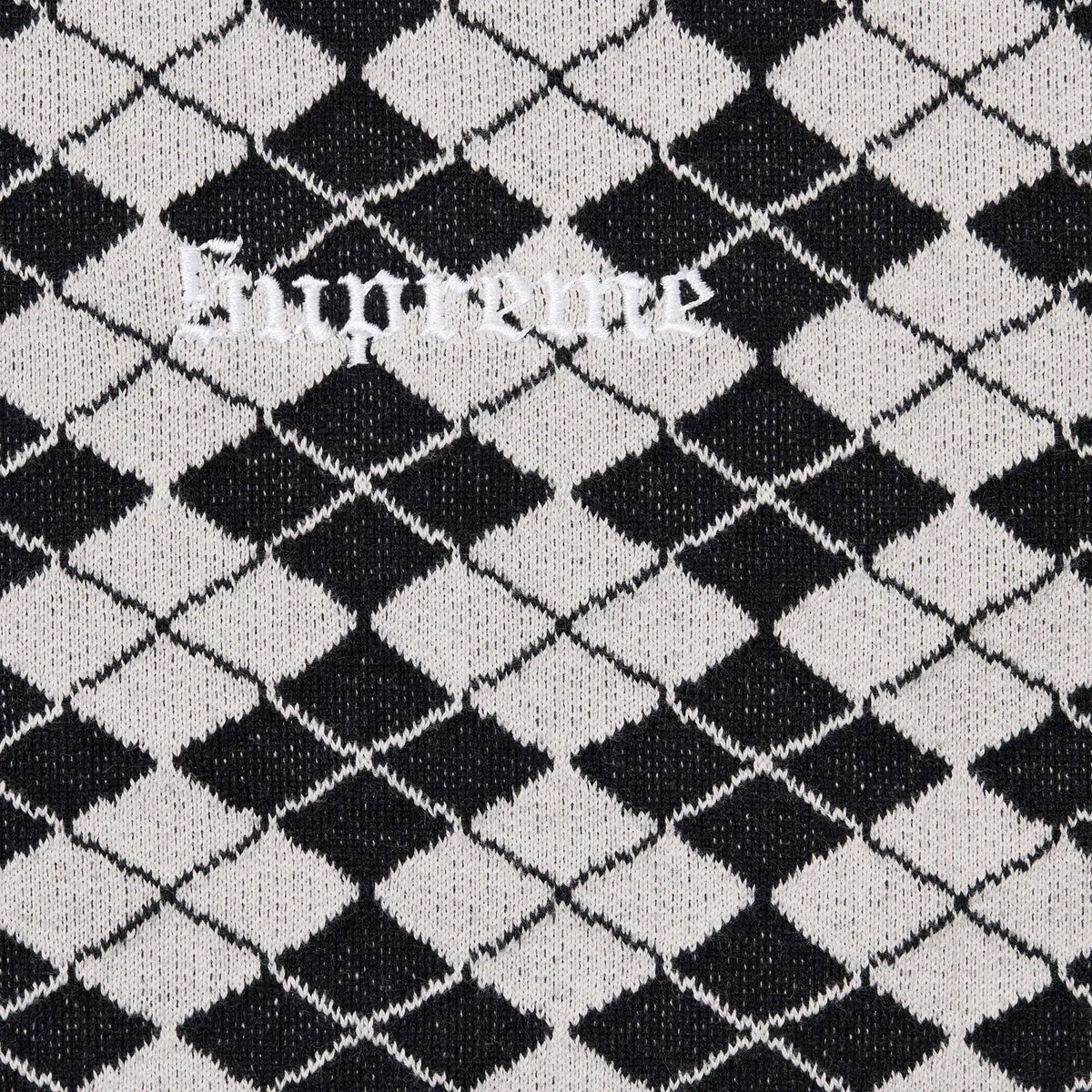Supreme Diamond Jacquard S/S Top Black