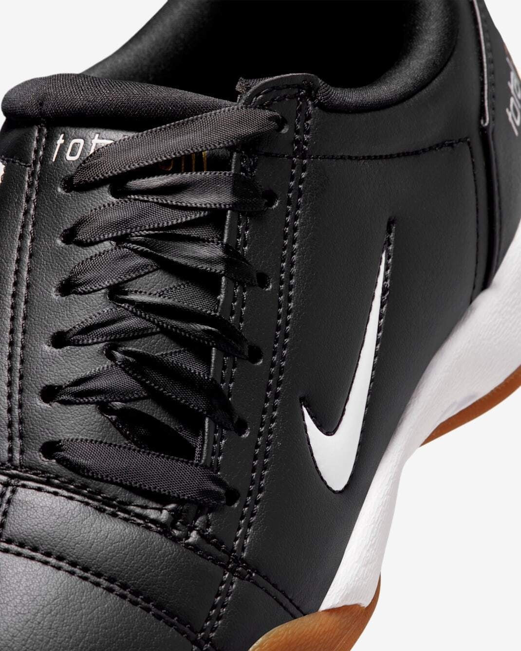 IO2387-001 Nike Total 90 3 BLACK WHITE-GUM MED BROWN-MTLC GOLD (Women's)