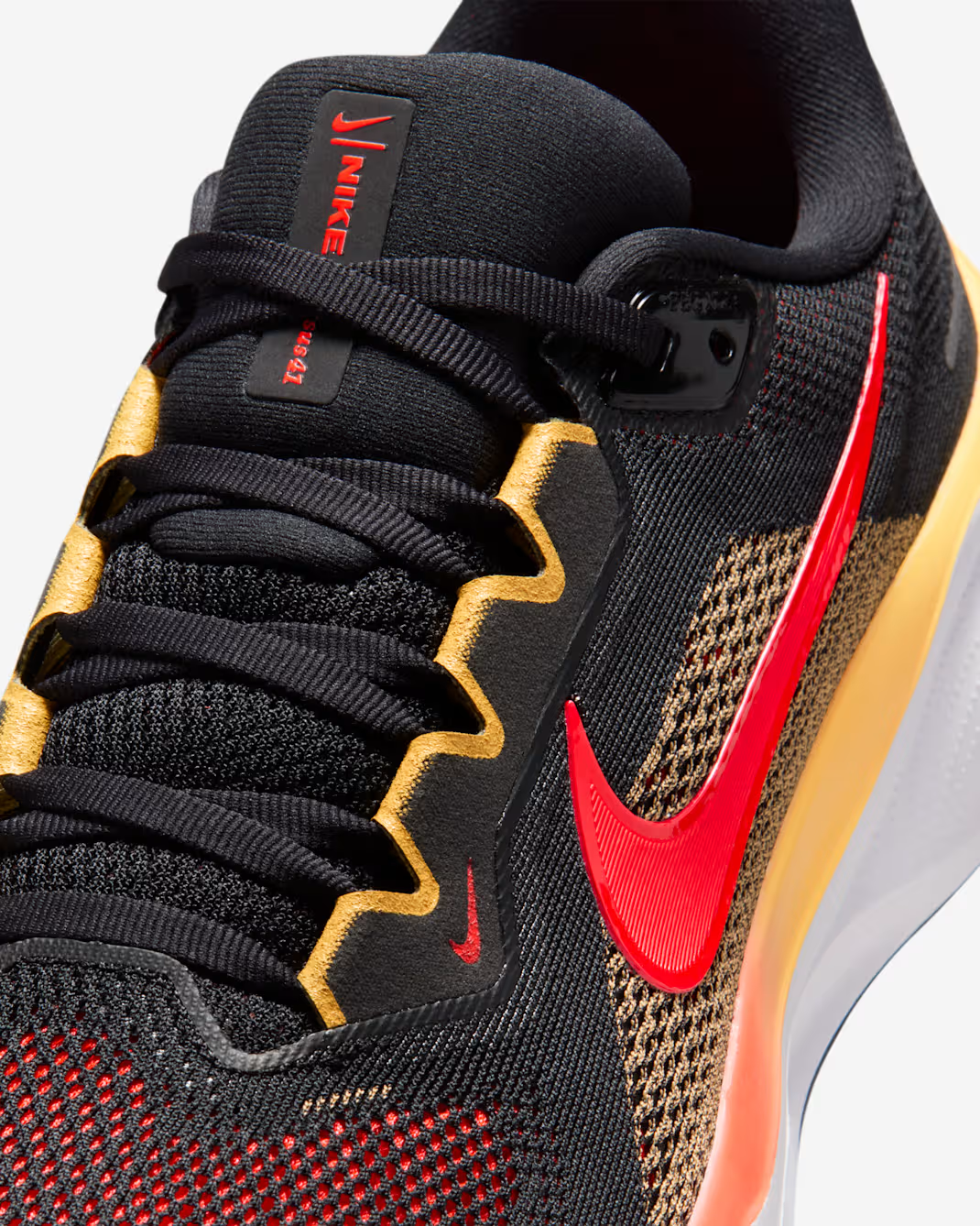 FD2722-016 Nike Pegasus 41 Black Topaz Gold Bright Crimson (Men's)