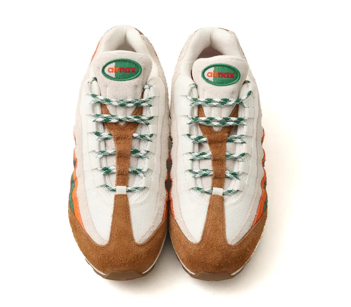 IR1944-102 Nike Air Max 95 OG Big Bubble "Sport Green/Safety Orange" (Men's)