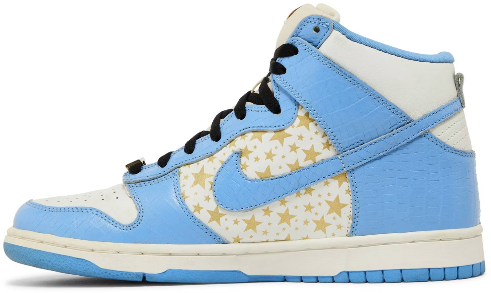 307385-141 Supreme Ã Nike SB Dunk High "Blue Stars" (Men's)