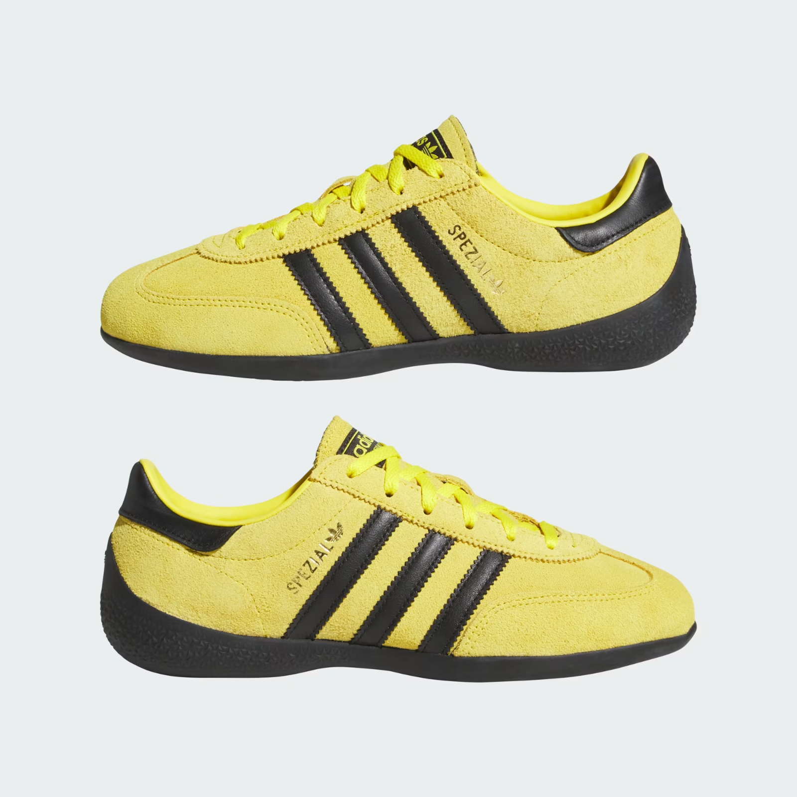 KJ3627 adidas Handball Spezial Lo Pro Yellow Core Black (Women's)