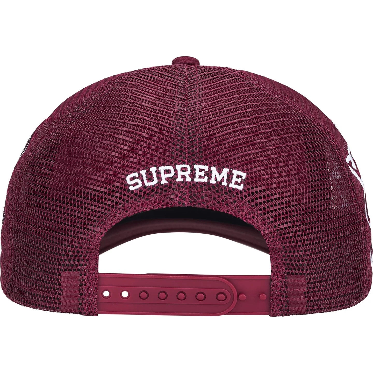 Supreme University Mesh Back 5-Panel Cardinal