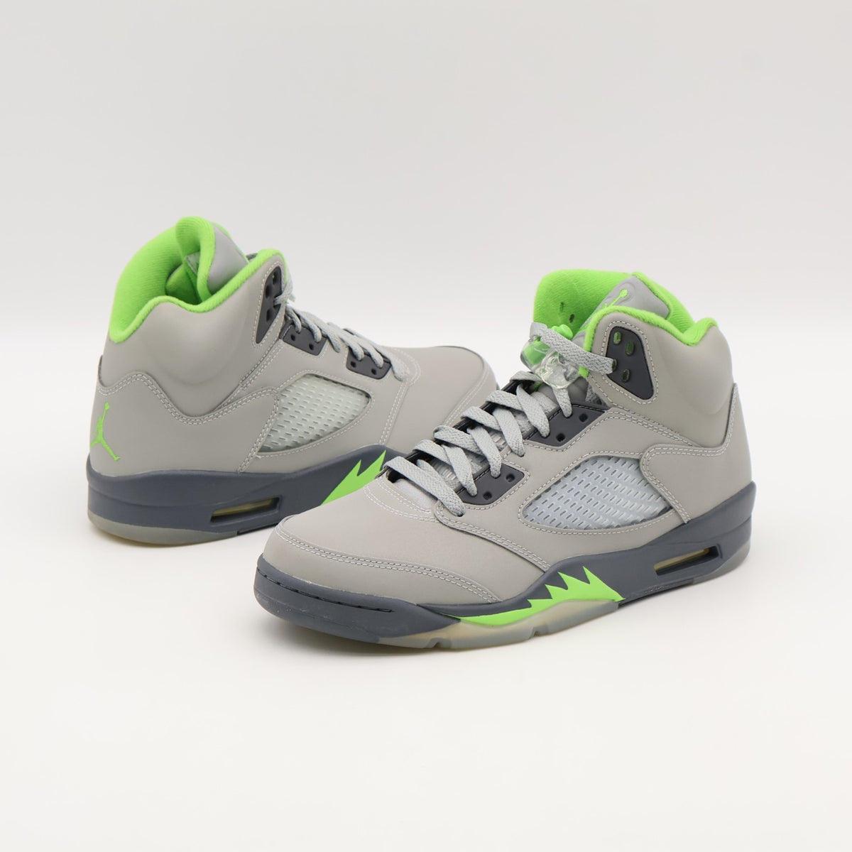 DM9014-003 Nike Air Jordan 5 Retro Green Bean 3M Silver Flint Reflective (Men's)