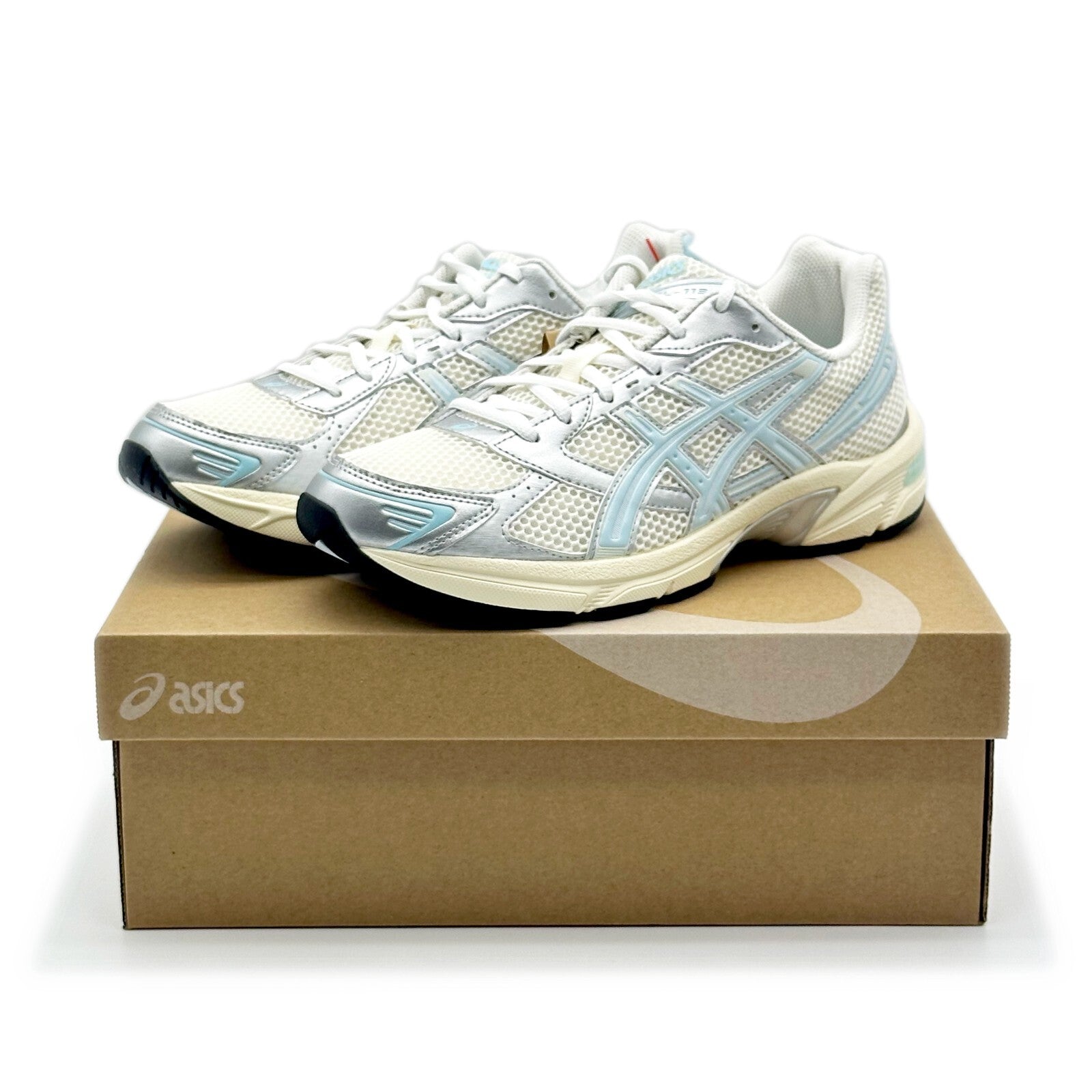 1201A956-101 KITH Ã Asics Gel-1130 "Cream/Starlight Blue"