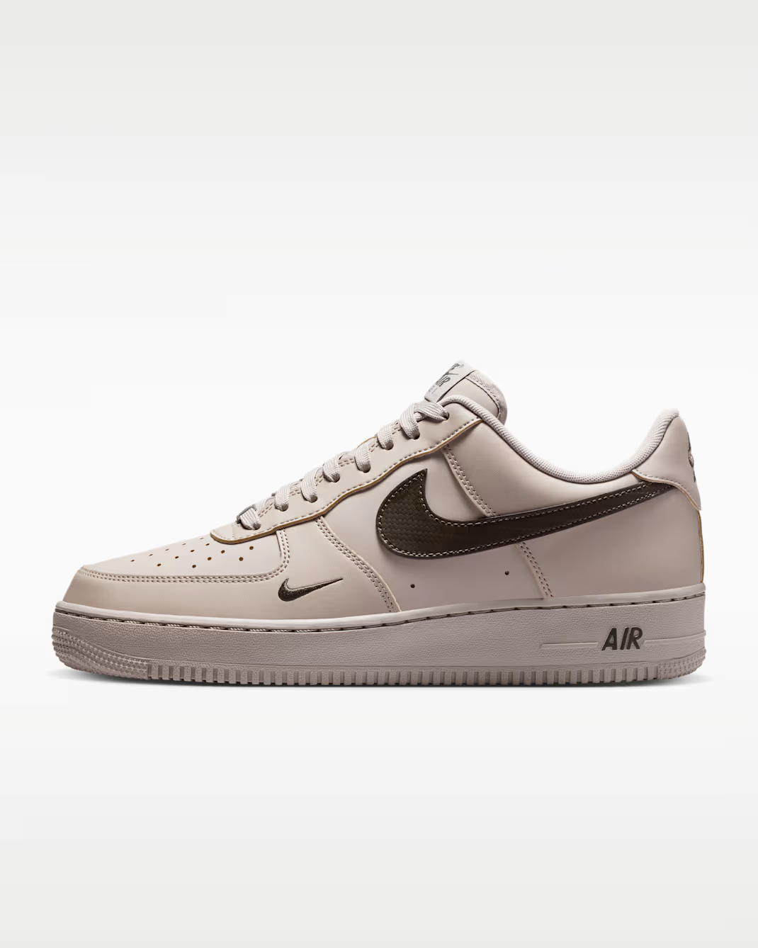 IV5732-002 Nike Air Force 1 Low '07 "College Grey/Newsprint" (Men's)
