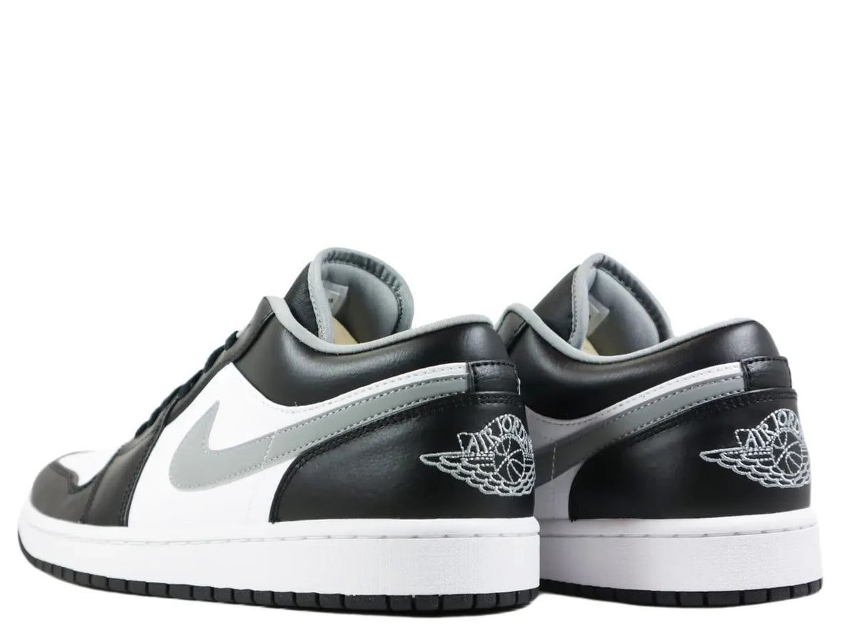 553558-040 Nike Air Jordan 1 Low Grey Black (Men's)