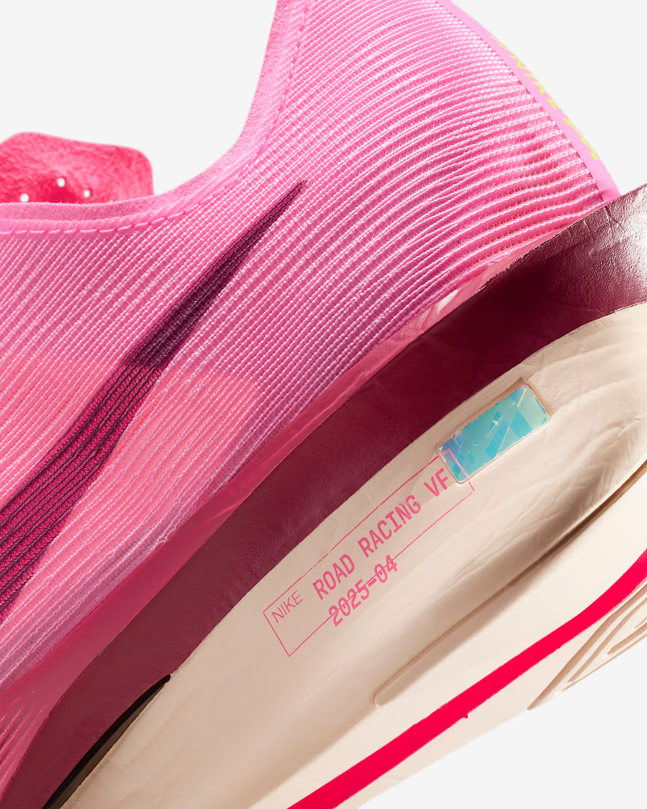 HF6412-601 Nike Vaporfly 4 Pink Spell Hyper Pink Volt Ice Bordeaux (Women's)