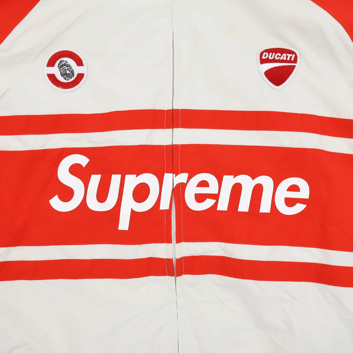 Supreme Ducati Track Jacket Light Grey