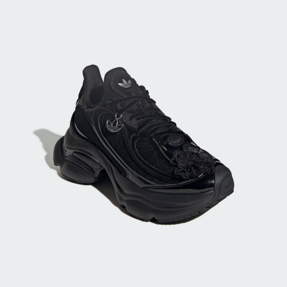 HQ2677 adidas Originals Ozvenuz Core Black Silver Metallic (Men's)