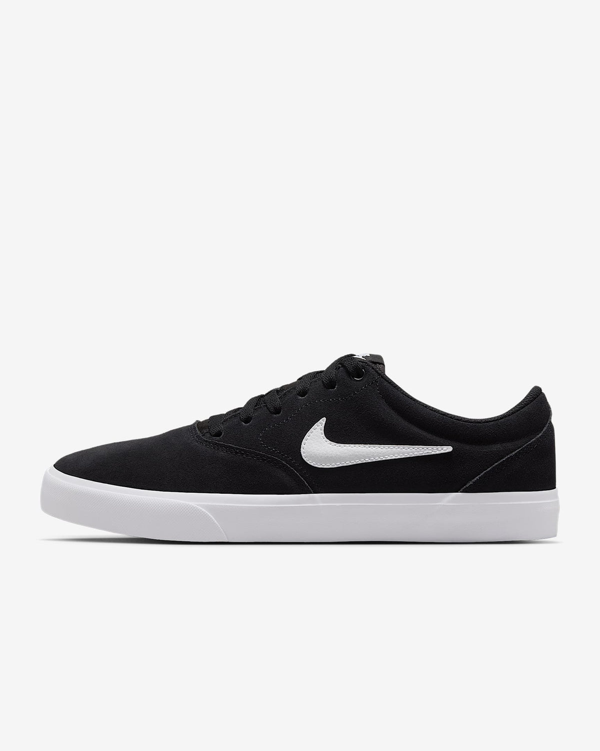 IB2750-001 Nike Charge Suede Black Black White (Men's)