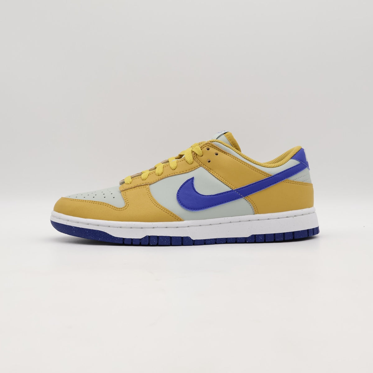 DN1431-700 Nike Dunk Low Next Nature Wheat Gold Yellow Blue Royal (Women's)