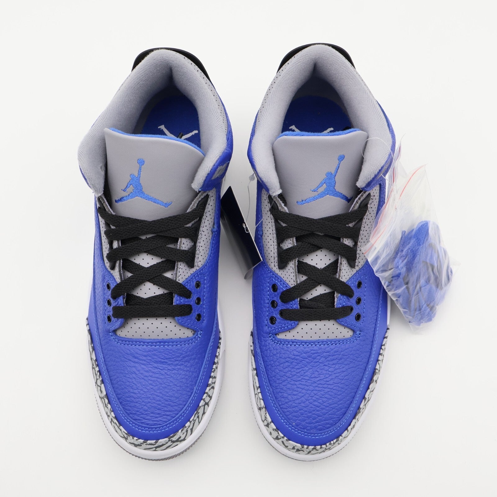 CT8532-400 Nike Air Jordan 3 Retro Varsity Royal Cement Signal Blue Grey (Men's)