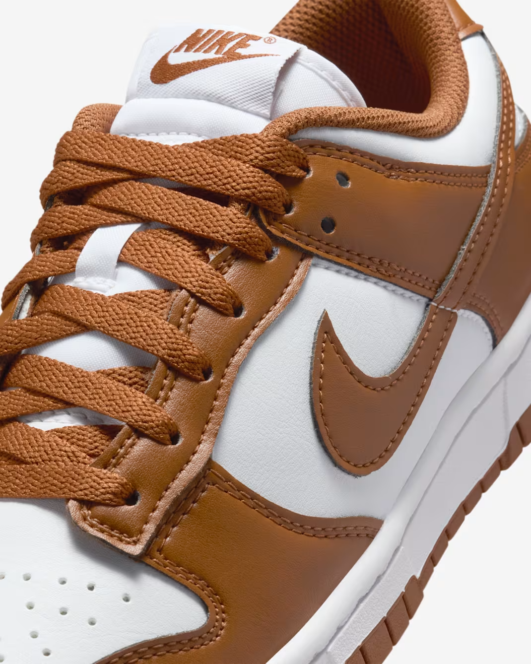 IM6572-101 Nike Dunk LOW Sail White Light British Tan (Women's)