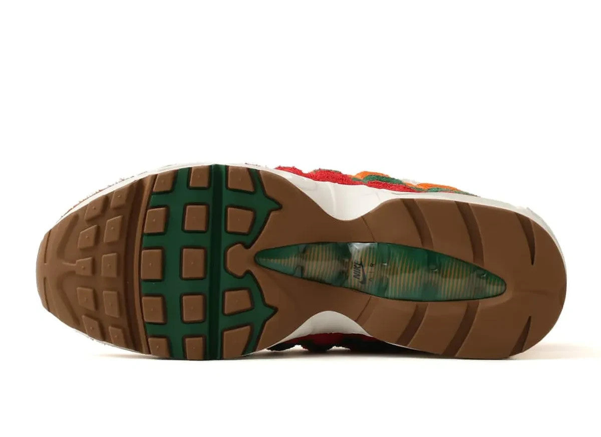 IR1944-102 Nike Air Max 95 OG Big Bubble "Sport Green/Safety Orange" (Men's)