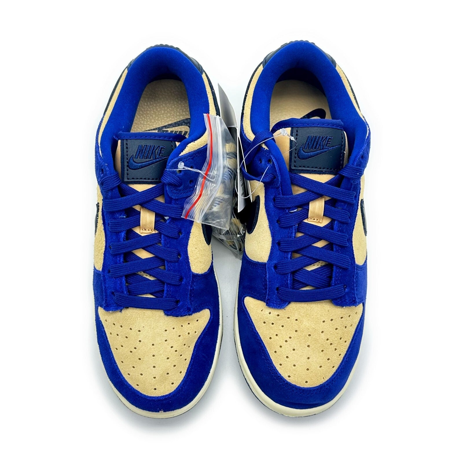 DV7411-400 Nike WMNS Dunk Low Blue Suede Beige Brown Black Grey Ivory Royal