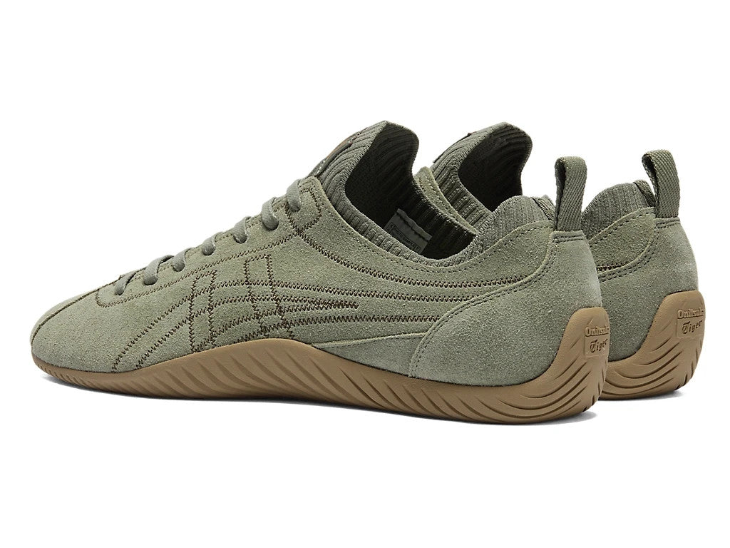 1183C489-300 Onitsuka Tiger Sclaw Lichen Green Brown Stone (Men's)