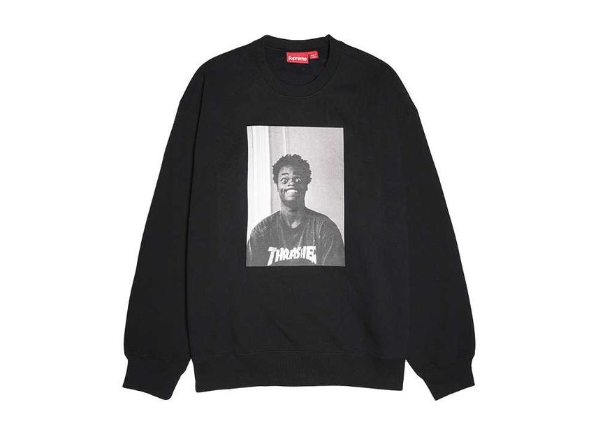 Supreme Thrasher Crewneck Black