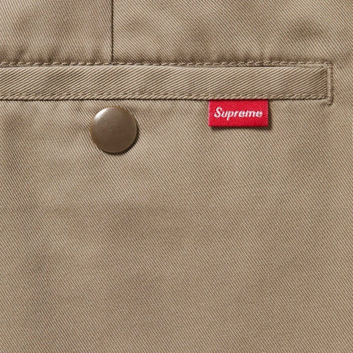 Supreme Work Short 25SS Tan