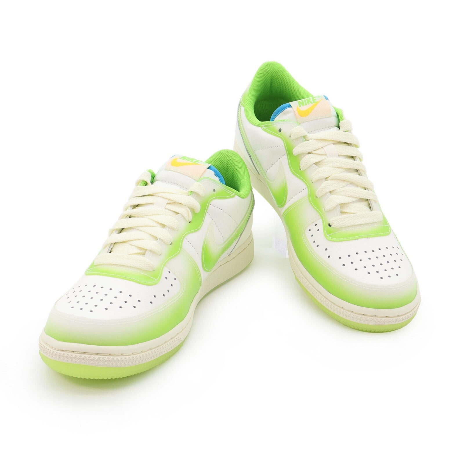 FN7651-133 Nike Terminator Low PRM Soft Vinyl Sail Lime Blue Green White (Men's)