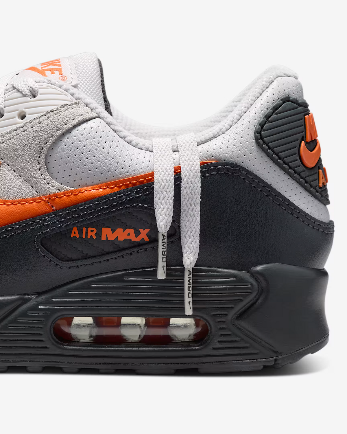 IF0670-003 Nike Air Max 90 Total Orange Vast Grey (Men's)