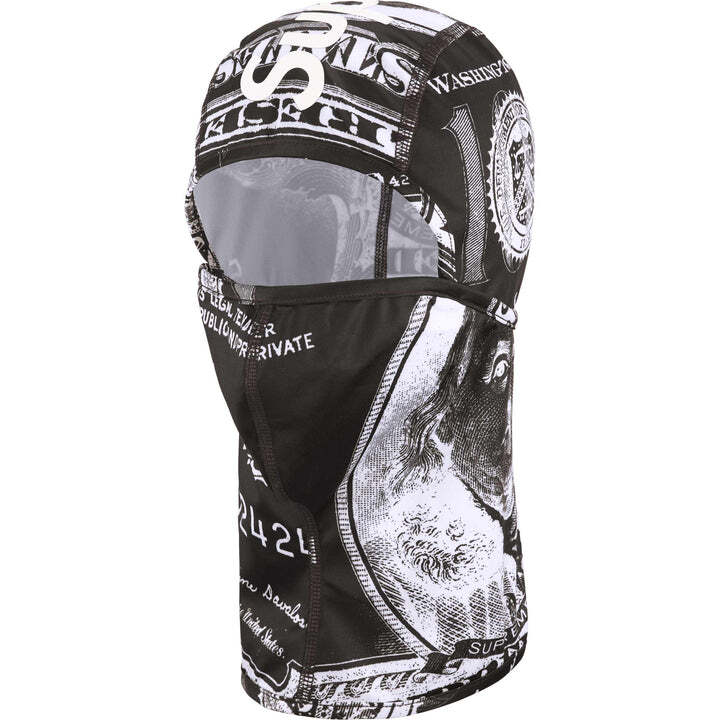 Supreme Lightweight Balaclava Black Money