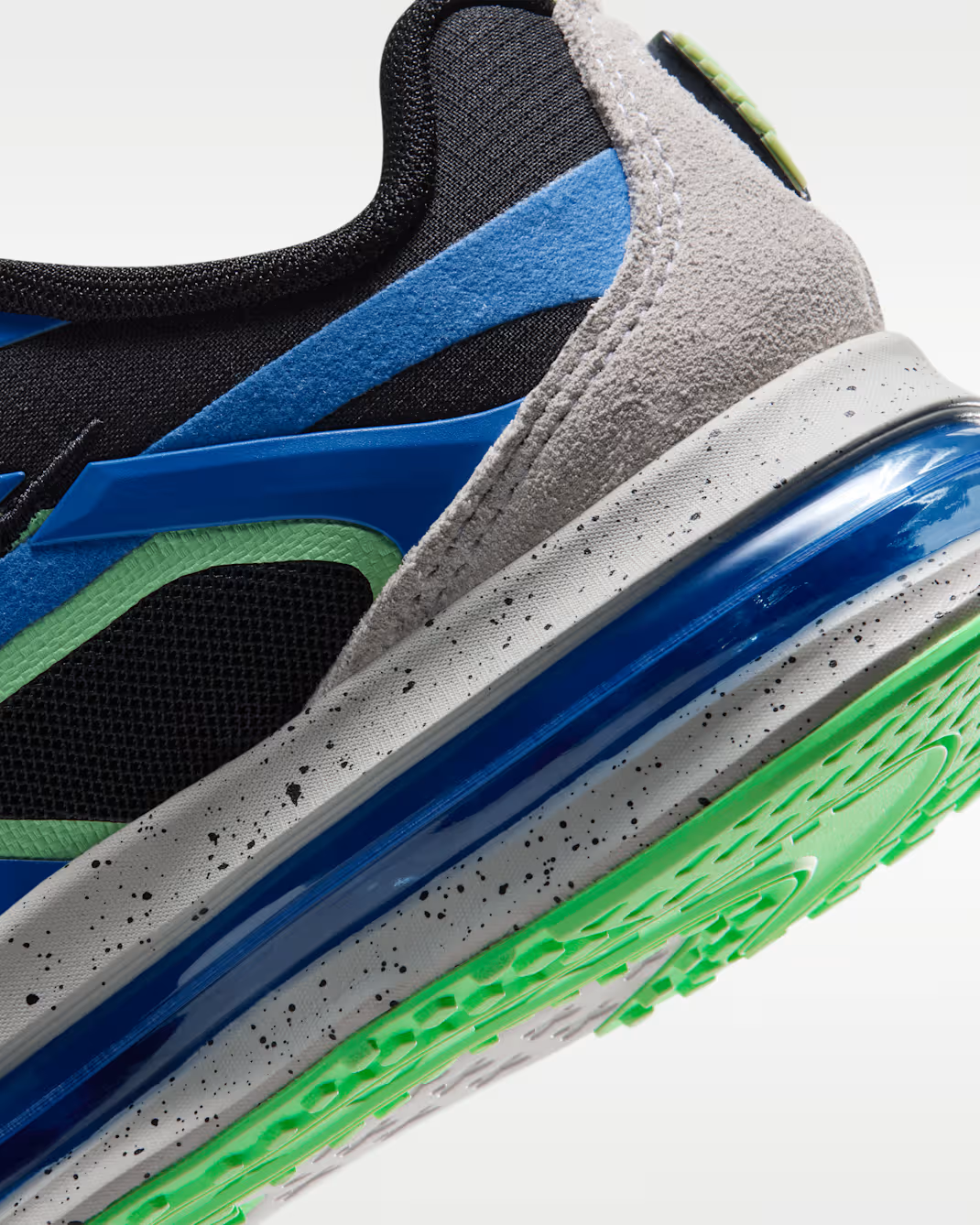 IW4936-003 Nike GS Air Max Metro "Black/Light Photo Blue/Illusion Green/Black"