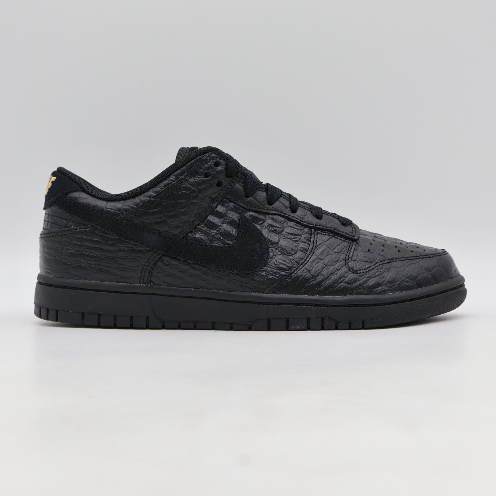 HV4388-001 Nike Dunk Low Crocodile Black (Women's)