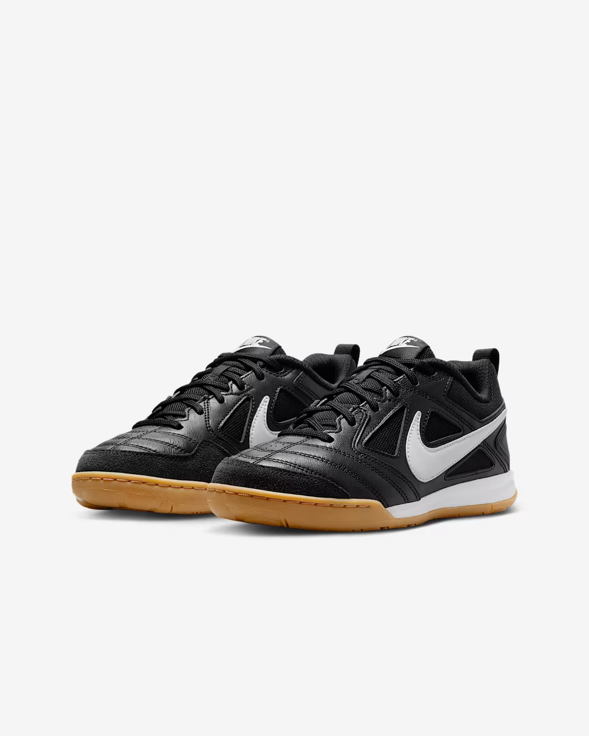 HV9596-001 Nike GS Gato Black Black Gum Light Brown White