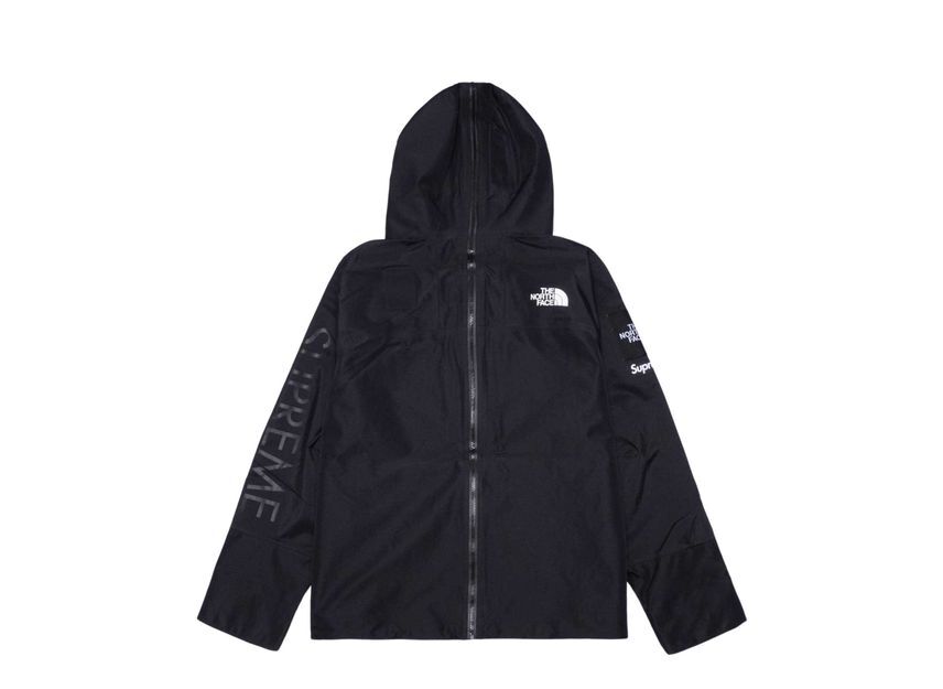 Supreme The North Face Split Taped Seam Shell Jacket Black