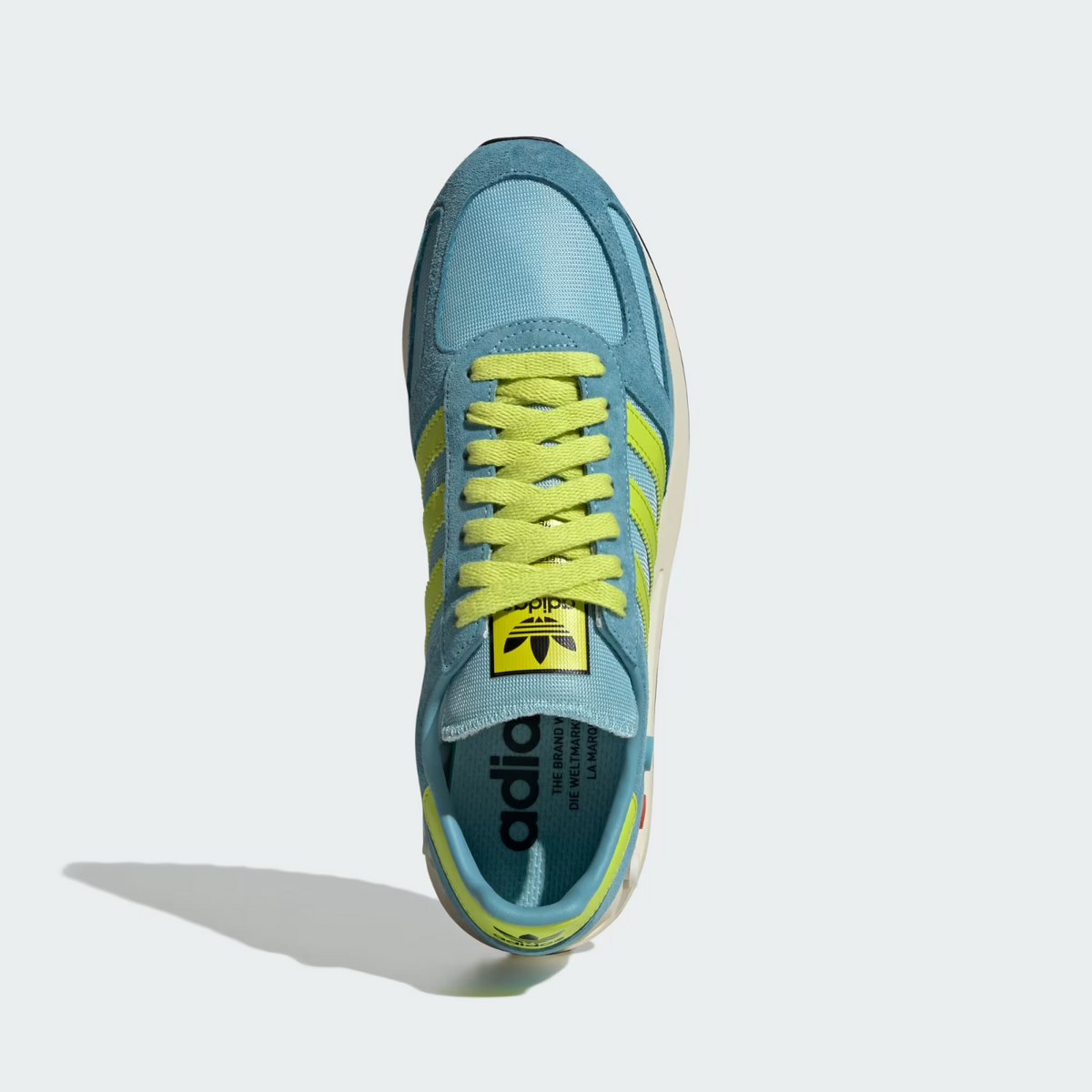 IH1650 adidas Originals LA Trainer OG Preloved Blue Semi Solar Yellow (Men's)