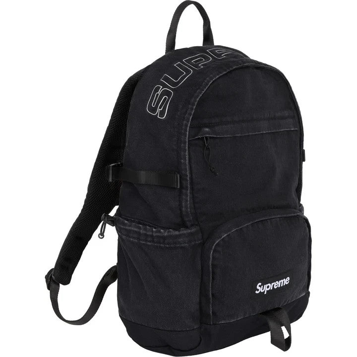 Supreme Denim Backpack Black