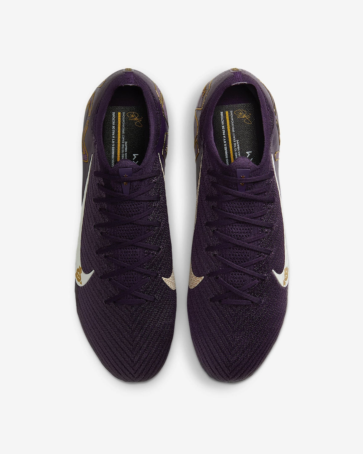 FQ8683-500 Nike Mercurial Vapor 16 Kylian Mbappe Grand Purple Pale Ivory (Men's)
