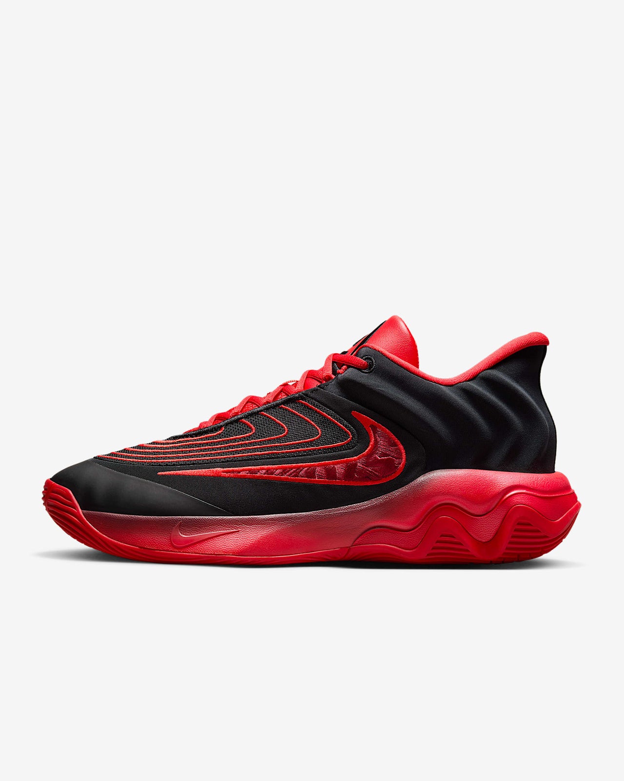 FQ3681-004 Nike Giannis Immortality 4 Black University Red Team Red (Men's)