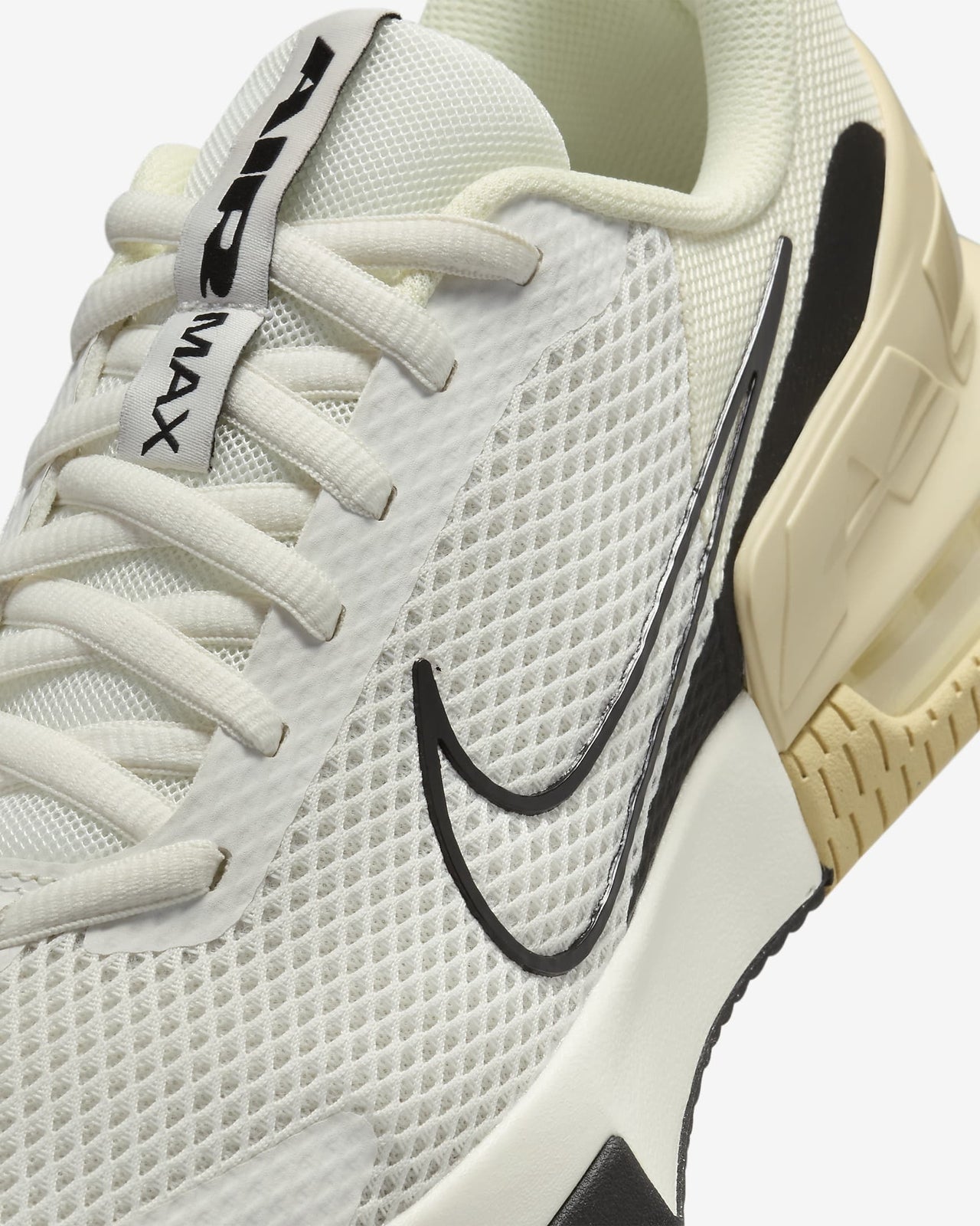 FQ1833-100 Nike Air Max Alpha Trainer 6 Sail Coconut Milk Team Gold Black (Men's