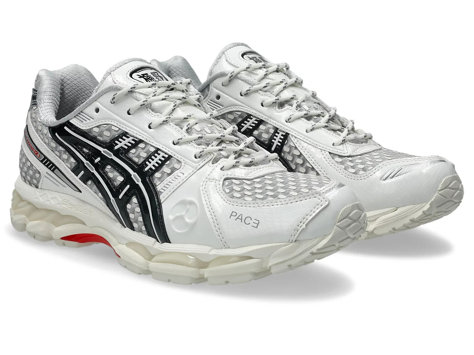 1203B001-100 PACE Ã Asics Gel-Kayano 12.1 Cream Black (Men's)