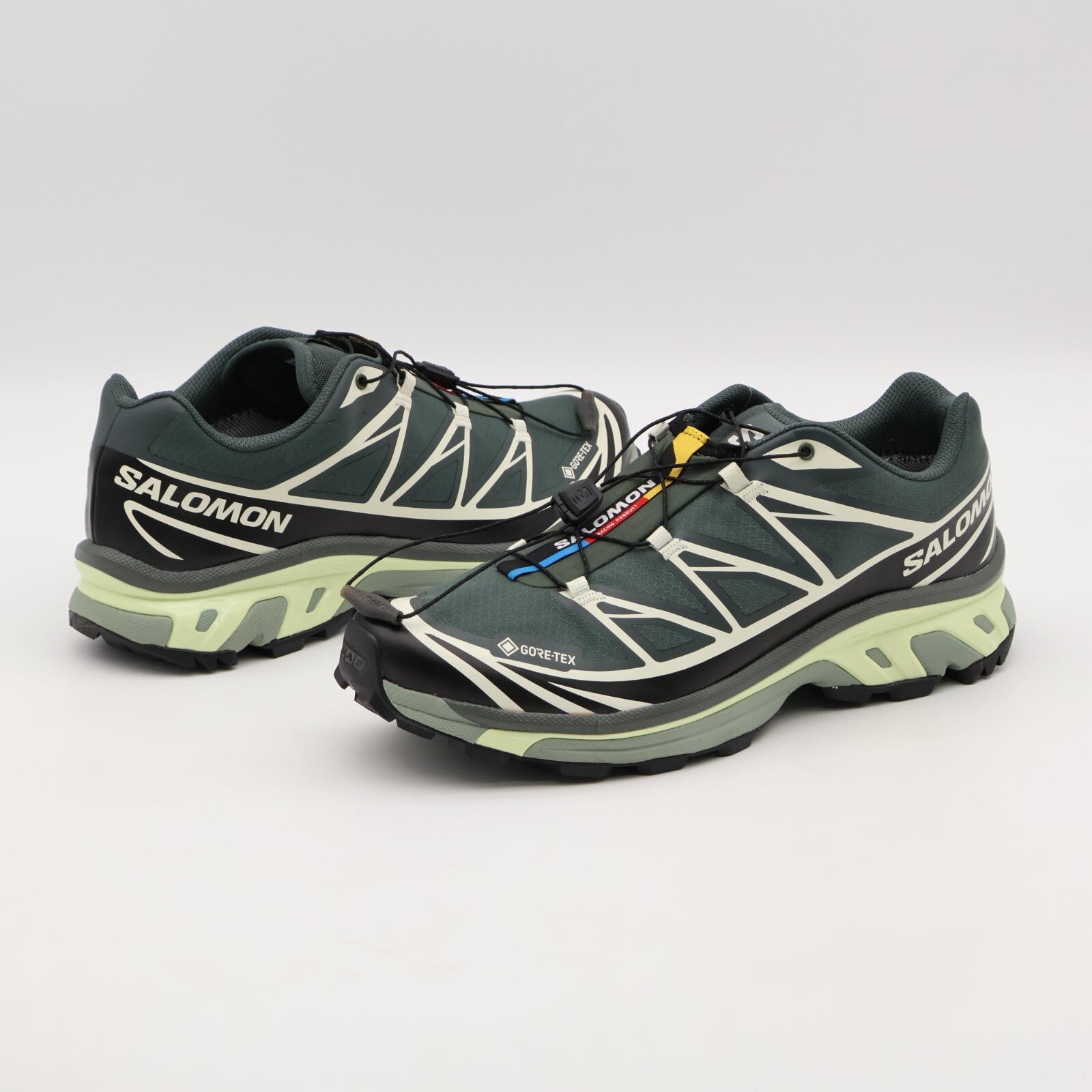 L47581300 Salomon XT-6 GORE-TEX Urban Chic Black Lime Cream (Men's)