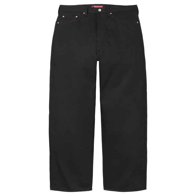 Supreme Baggy Selvedge Jean Rigid Black
