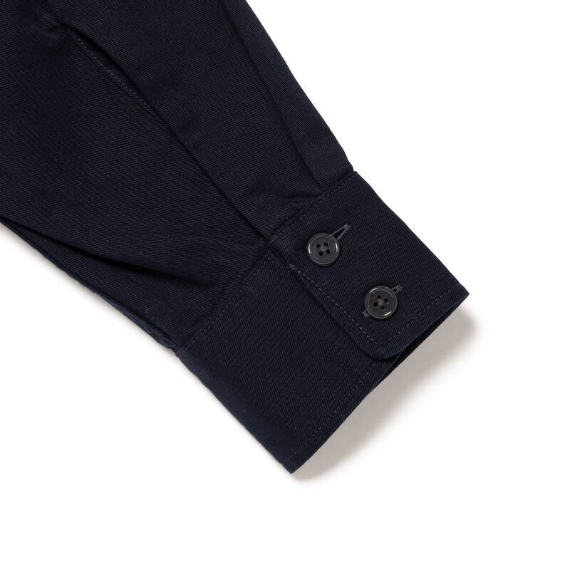 HUMAN MADE Twill Epaulette Shirt Navy