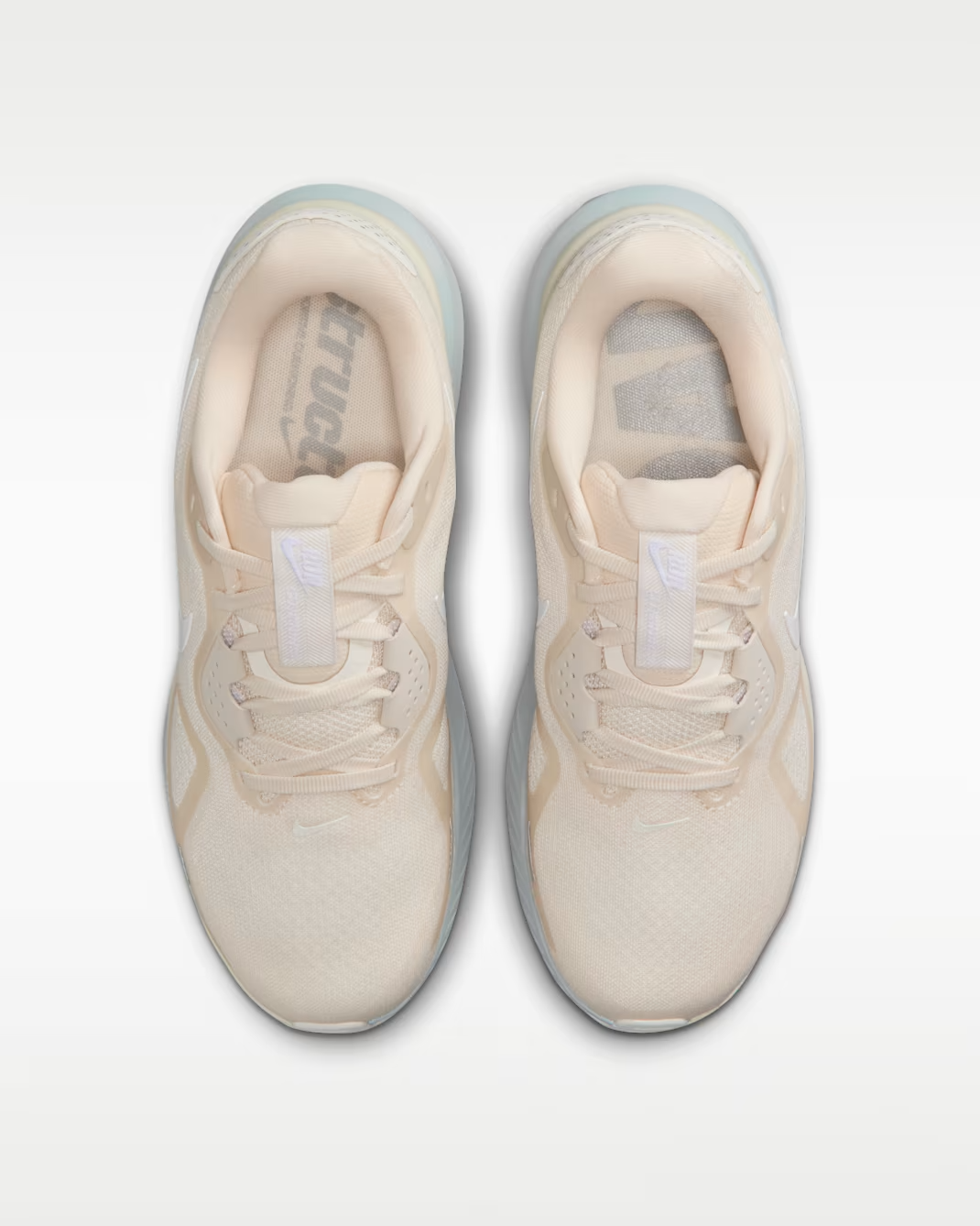 IO9917-100 Nike Structure 26 Chalk Sea Glass Light Smoke Grey White (Women's)
