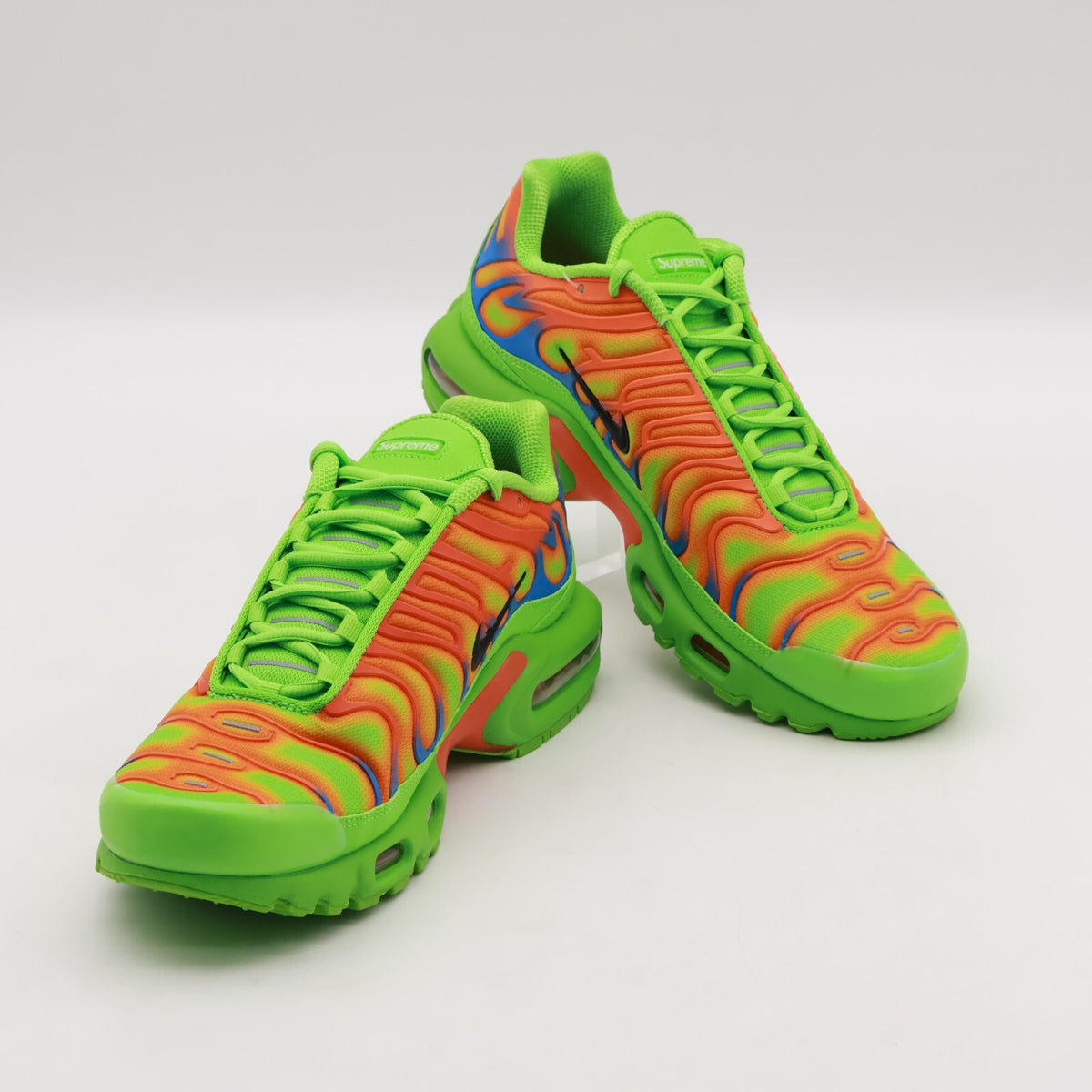 DA1472-300 Nike Air Max Plus TN Supreme Mean Green Black Vivid Orange (Men's)