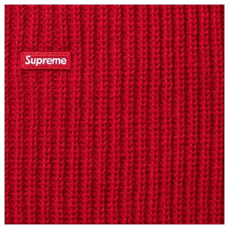 Supreme Small Box Sweater Polo (26FW) Red