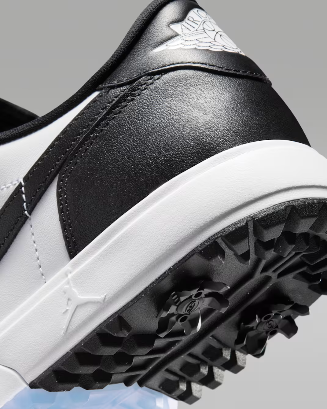 IQ3417-101 Nike Air Jordan 1 Low Golf Spike White Black (Men's)