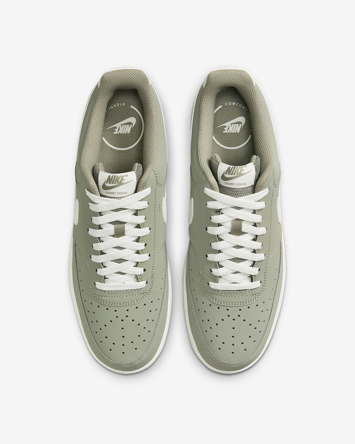HM9429-300 Nike Court Vision Low PRM Light Army Sail (Men's)