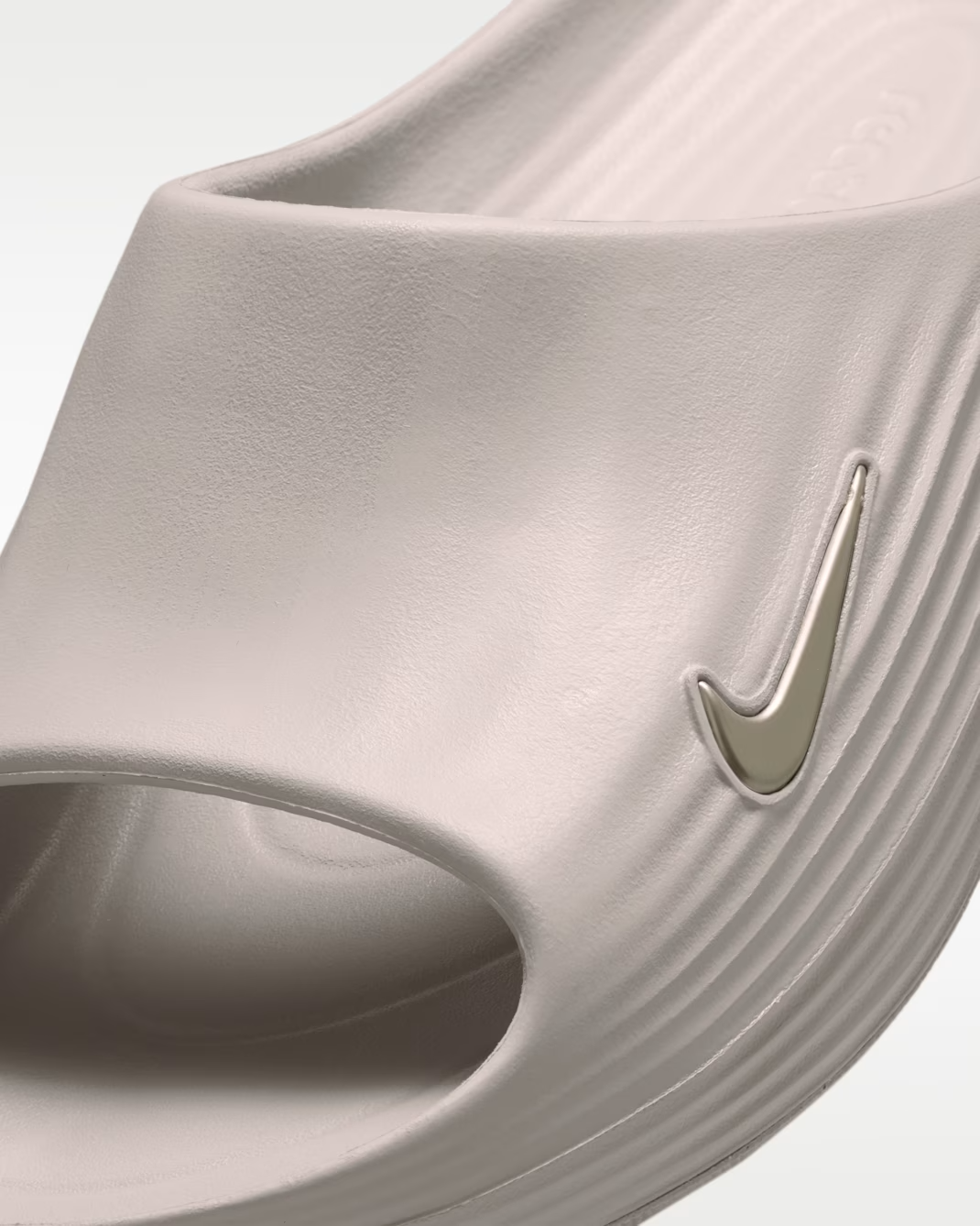 HV4479-201 Nike ReactX Rejuven8 Slide "Moon Particle/Moon Particle" (Men's)