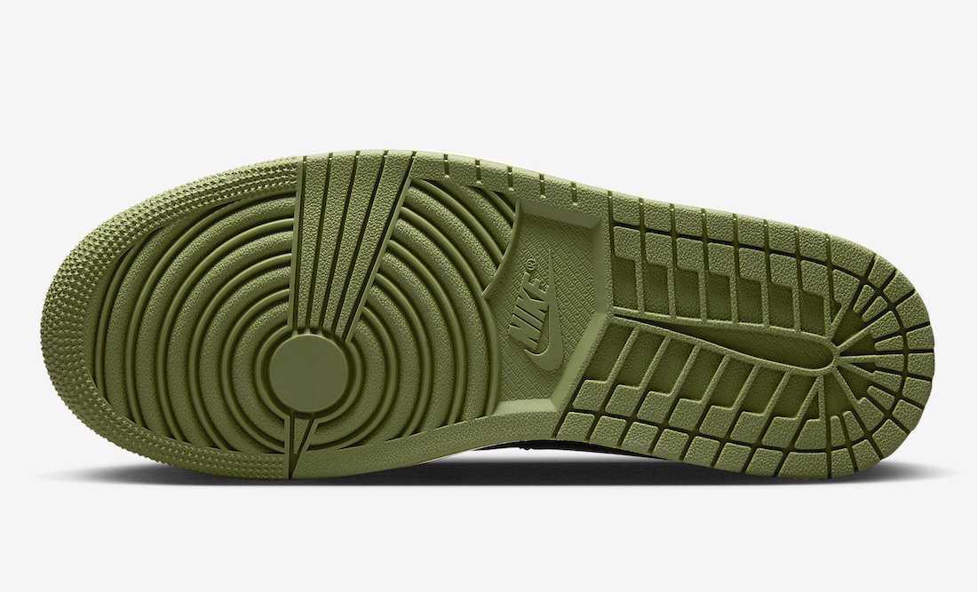 FD6817-003 Nike Air Jordan 1 Mid SE Craft Anthracite Light Olive (Men's)