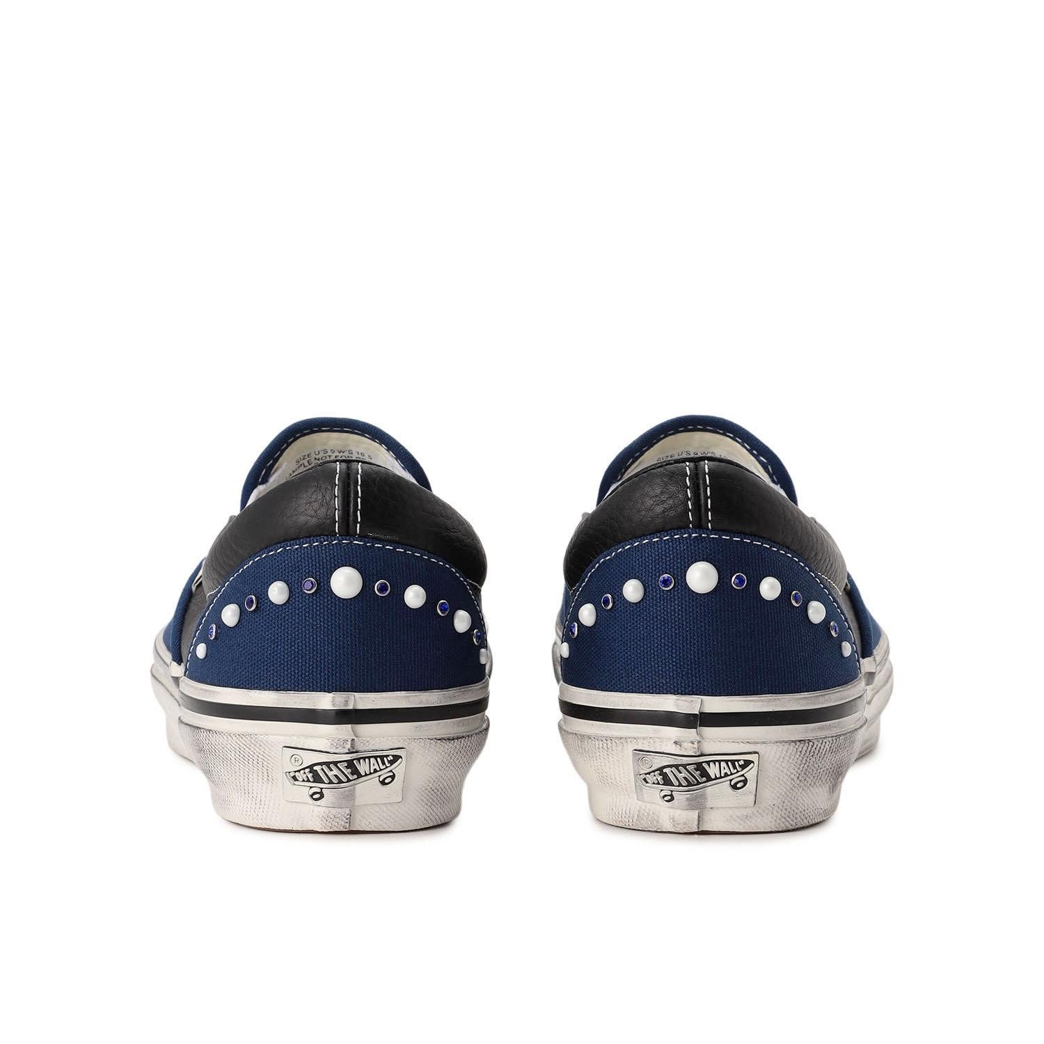 VN000D9PIND Vans Premium Classic Slip-On Pearlized Pack Indigo Blue (Men's)